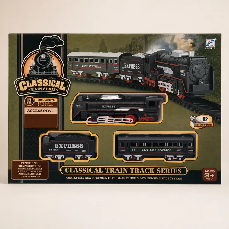 Classical Train Track Set