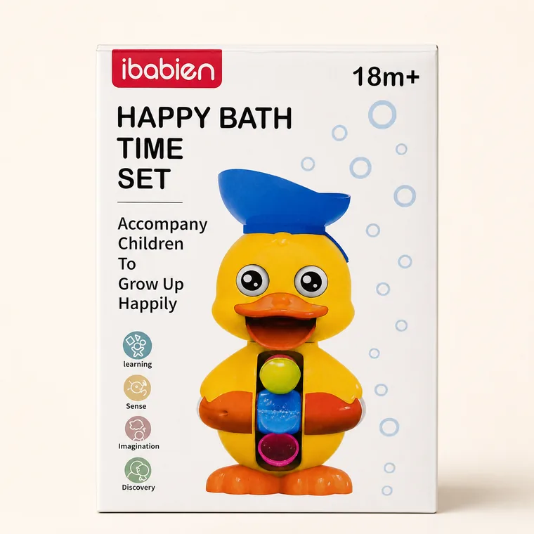 Happy Bath Time Duck Water Play Set
