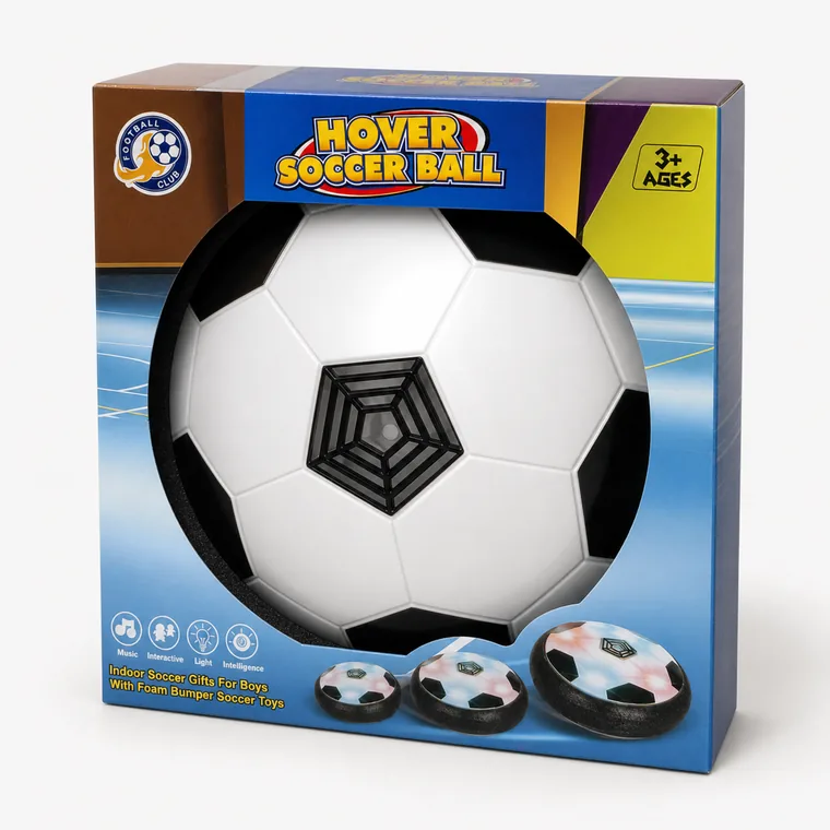Hover Soccer Ball with Soft Foam Bumper