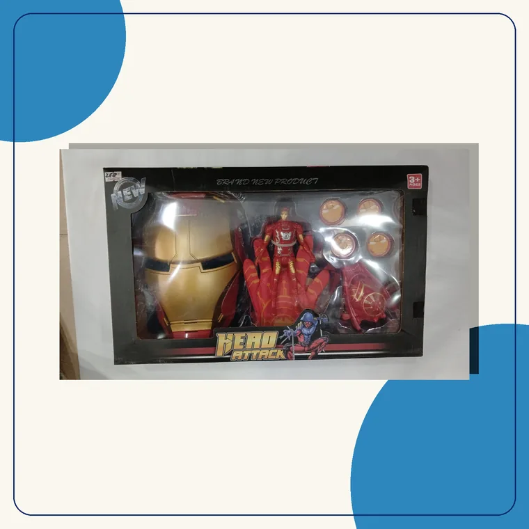 Iron Man Hero Mask & Accessory Set