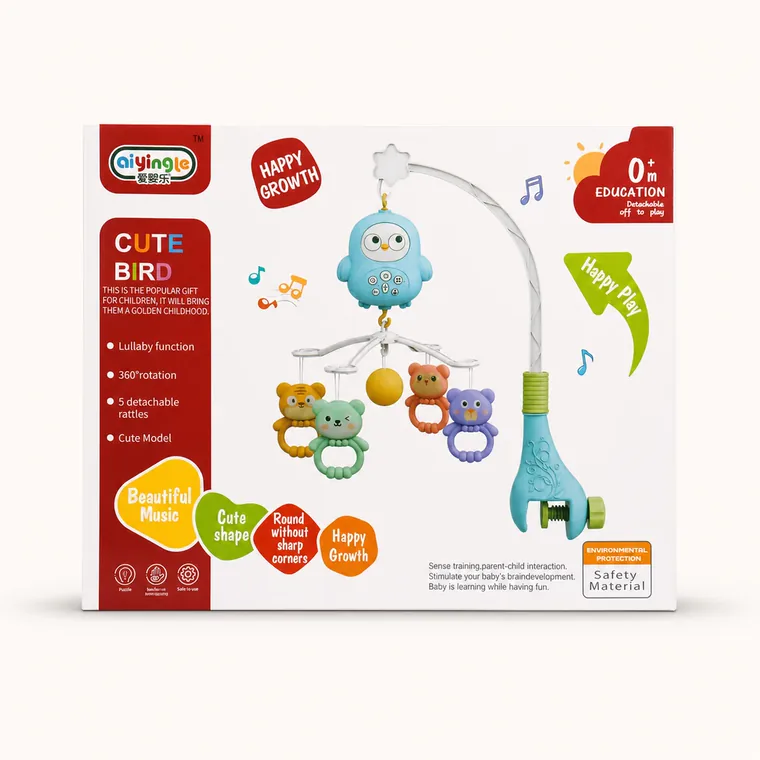 QaiyingLe Cute Bird Musical Mobile