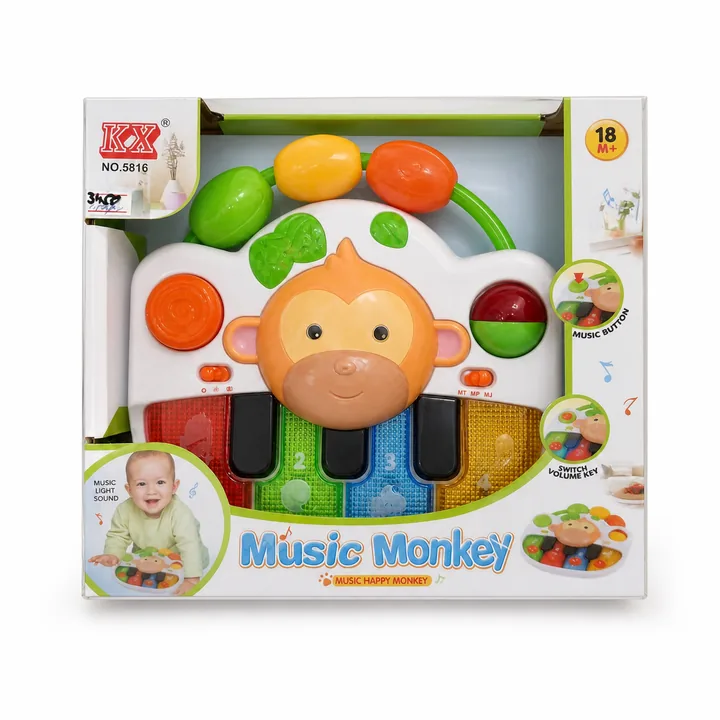 Music Monkey Baby Toy