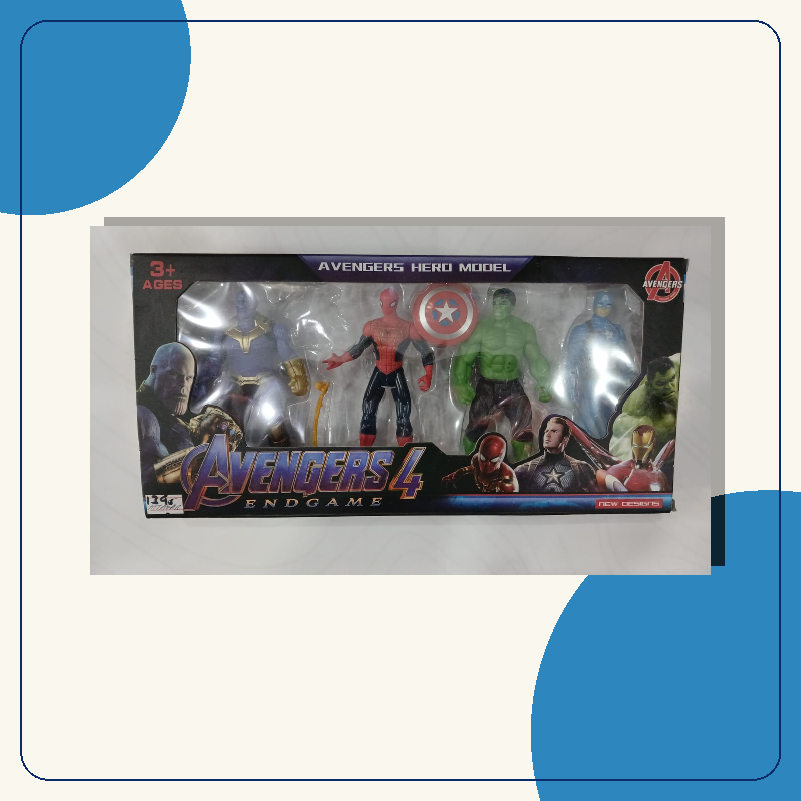 Avengers Hero Model Figure Set