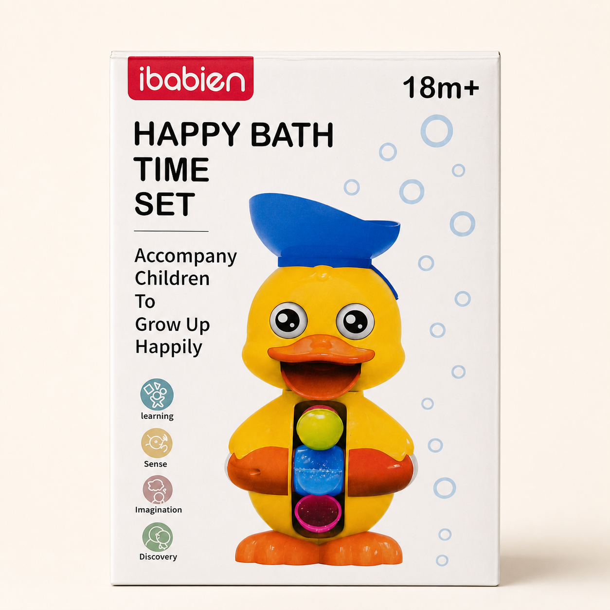 Happy Bath Time Duck Water Play Set