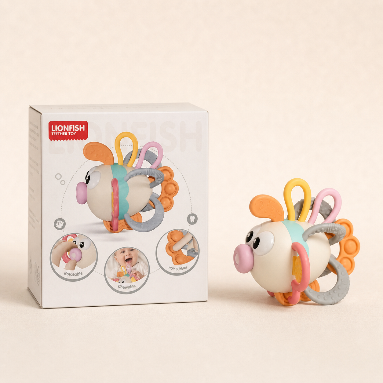 Lionfish Teether Toy